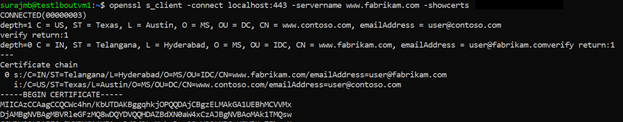 OpenSSL 证书验证