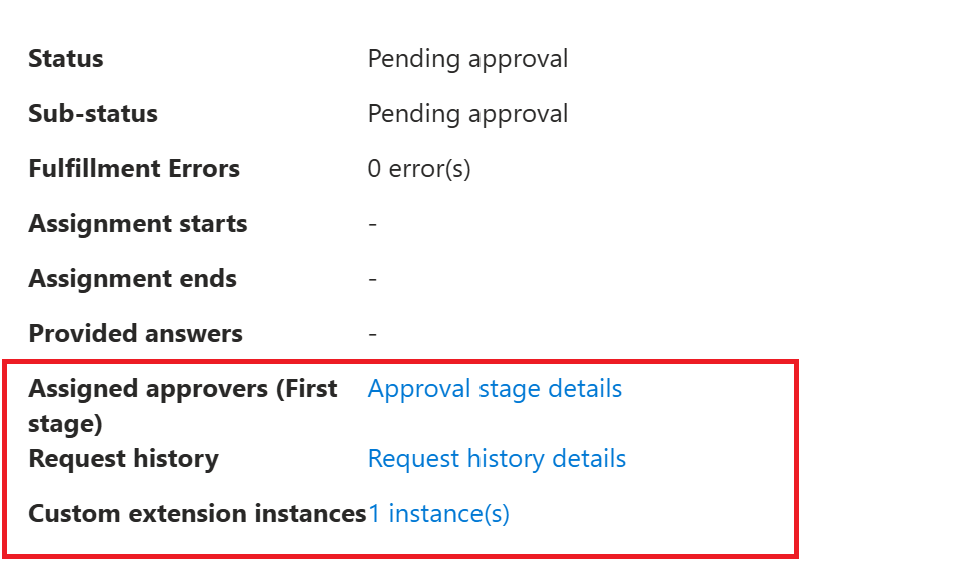 查看访问包请求的详细信息。