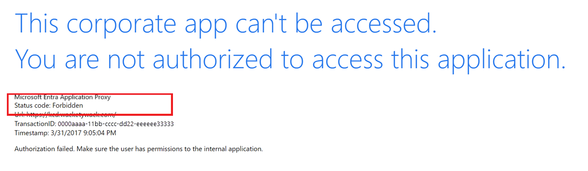 显示 HTTP 401 禁止的错误消息的屏幕截图。