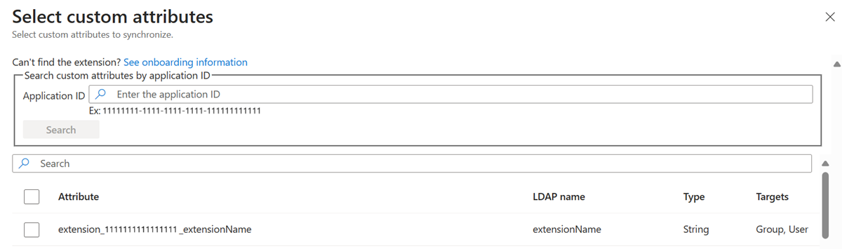 如何添加目录扩展属性的屏幕截图。