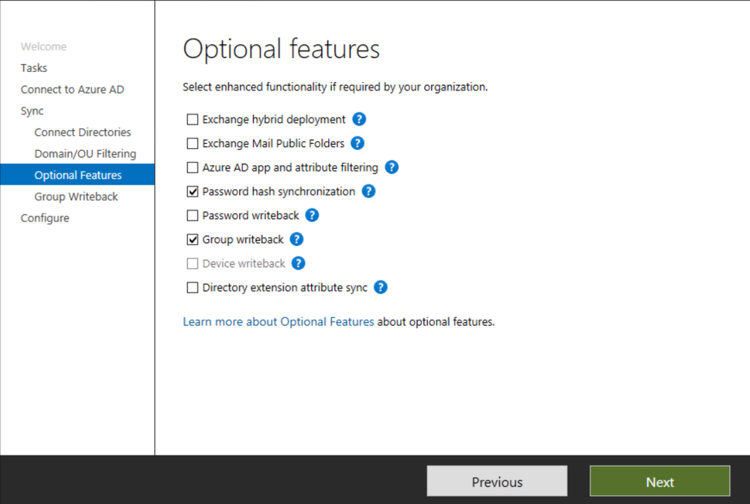 显示要清除的“组写回”复选框的屏幕截图。