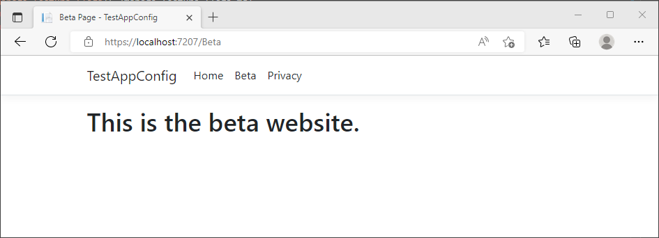 功能标志 beta 页