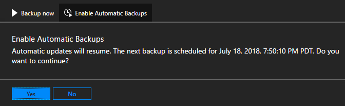 Azure Stack Hub - 启用计划备份