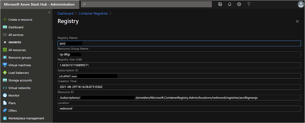 选择注册表以查看详细信息。