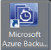 屏幕截图显示 Azure 备份服务器图标。