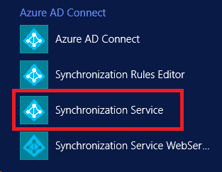 Launch Synchronization Service Manager