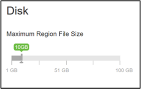 “Apache HBase HRegion 最大文件大小”。