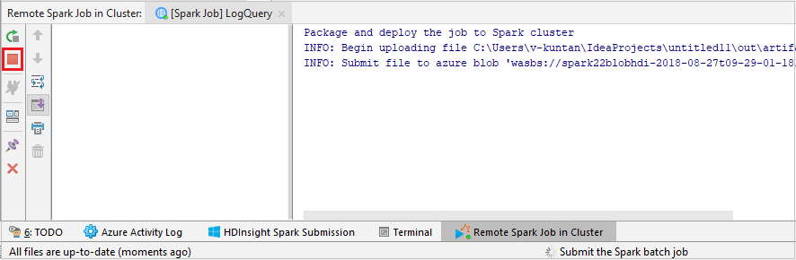 Apache Spark 提交窗口。