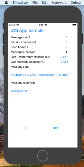 View cloud-to-device messages