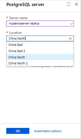 Select a location