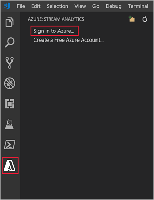 在 Visual Studio Code 中登录 Azure
