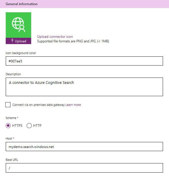 “常规信息”对话框